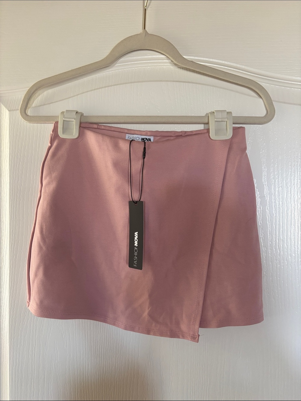 Fashion Nova Dusty Rose Mini Skirt
